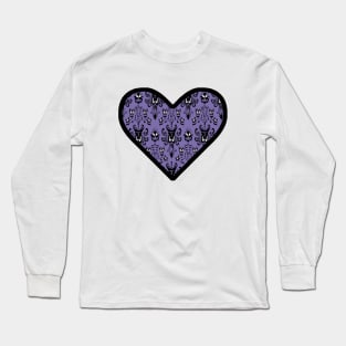 Haunted Mansion Heart Long Sleeve T-Shirt